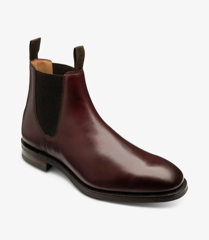 Men Loake Boots Chatsworth Burgundy Men Loake Boots Chatsworth Burgundy