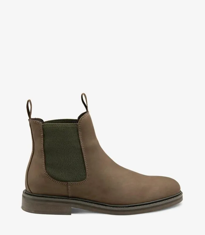 Men Loake Boots Ducksworth Brown Oiled Nubuck