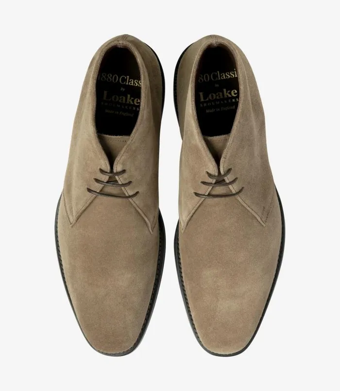 Men Loake Boots Pimlico Flint Suede Men Loake Boots Pimlico Flint Suede