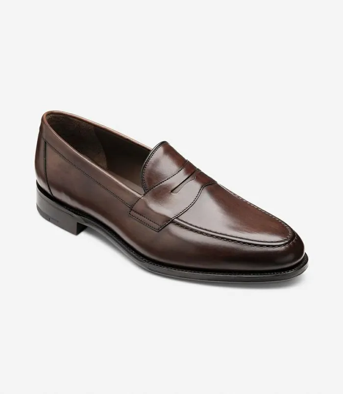 Men Loake Loafers Hornbeam Scorched Walnut