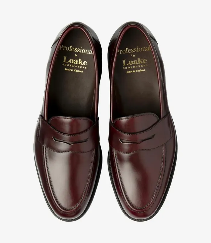 Men Loake Loafers Imperial Burgundy Men Loake Loafers Imperial Burgundy