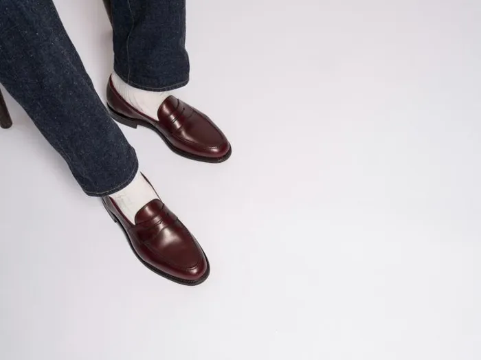 Men Loake Loafers Imperial Burgundy Men Loake Loafers Imperial Burgundy