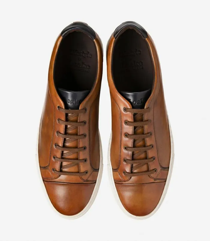 Men Loake Trainers and Sneakers Dash Chestnut Brown Men Loake Trainers and Sneakers Dash Chestnut Brown