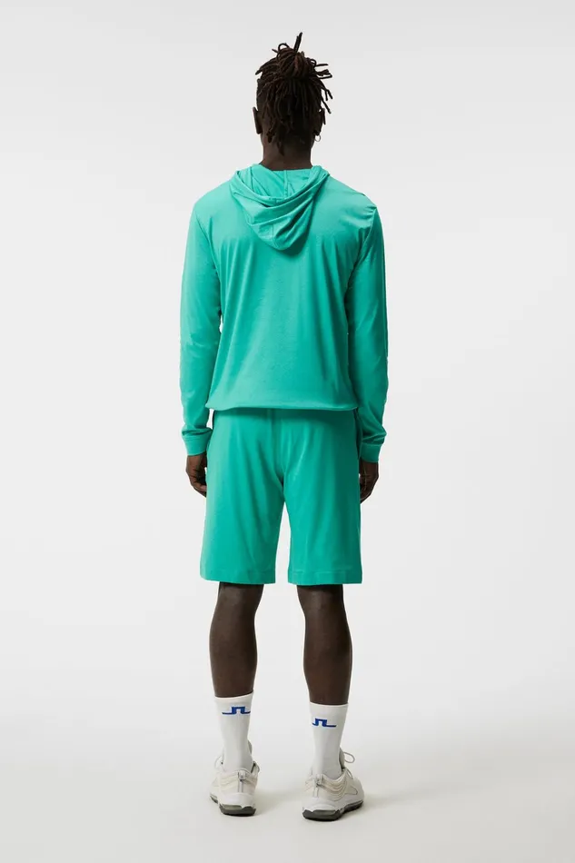 Men Logo Shorts Bright Aqua JLindeberg Shorts Men Logo Shorts Bright Aqua JLindeberg Shorts