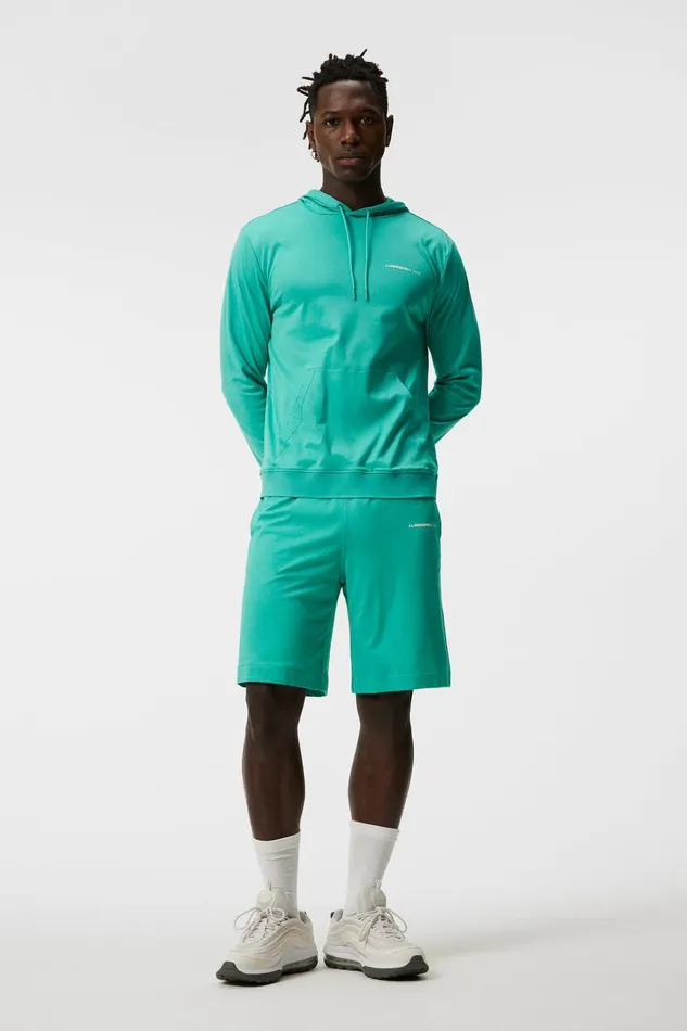 Men Logo Shorts Bright Aqua JLindeberg Shorts Men Logo Shorts Bright Aqua JLindeberg Shorts