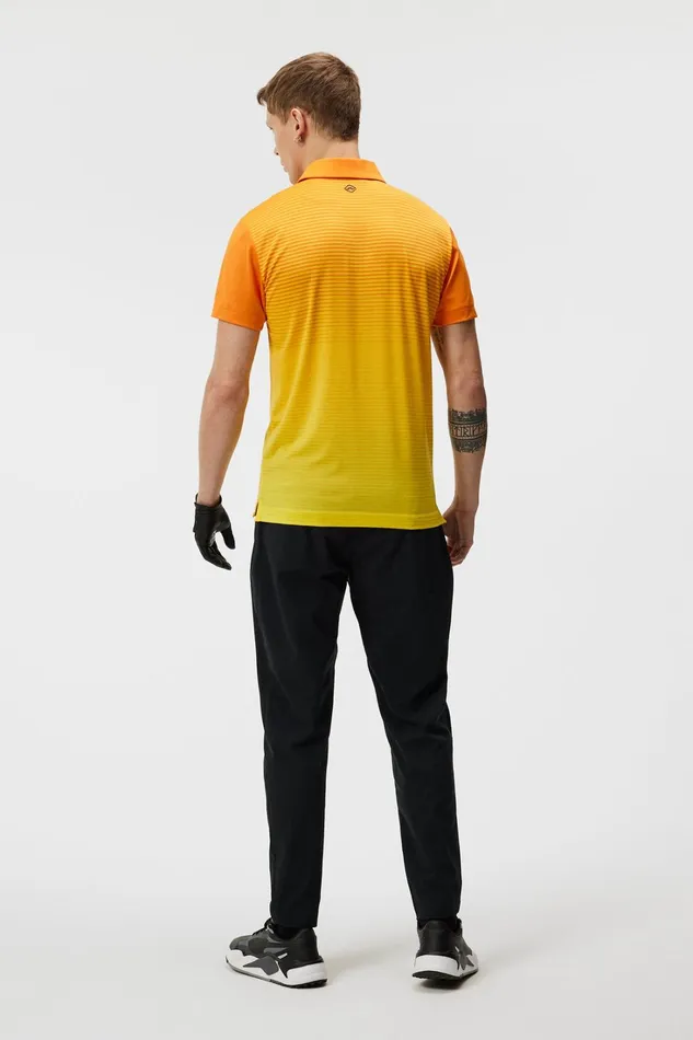 Men Lowell Slim Fit Polo Russet Orange JLindeberg Polo Shirts Men Lowell Slim Fit Polo Russet Orange JLindeberg Polo Shirts
