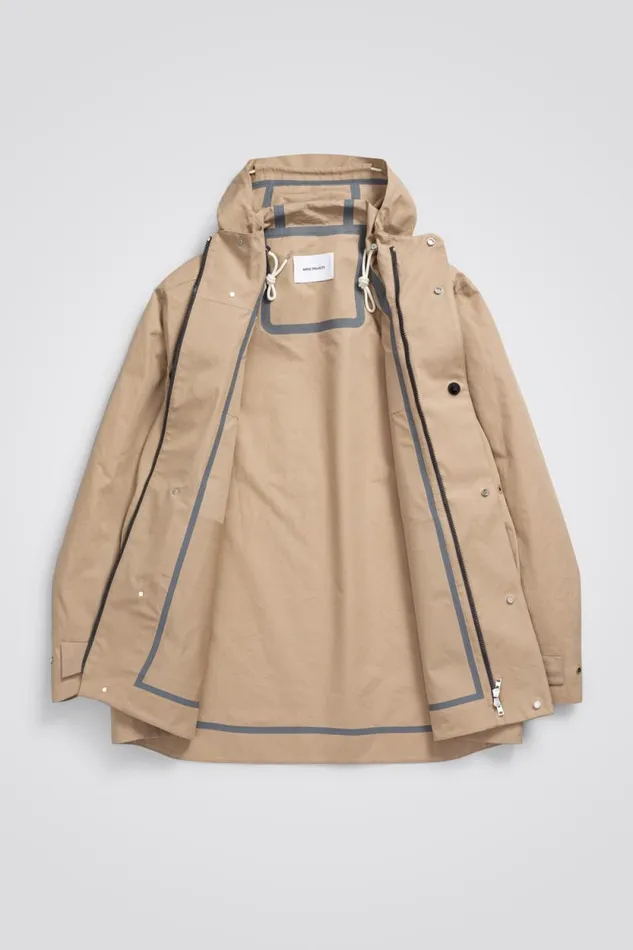 Men Nunk Rain Light Khaki Norse Projects Outerwear