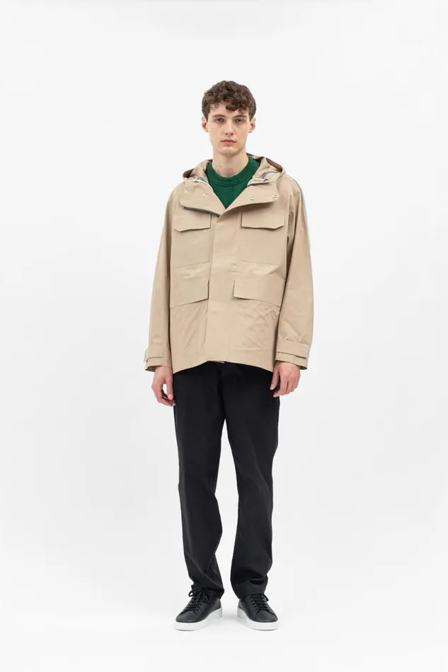 Men Nunk Rain Light Khaki Norse Projects Outerwear