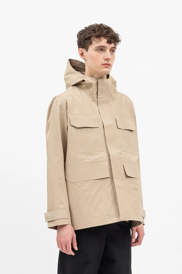 Men Nunk Rain Light Khaki Norse Projects Outerwear