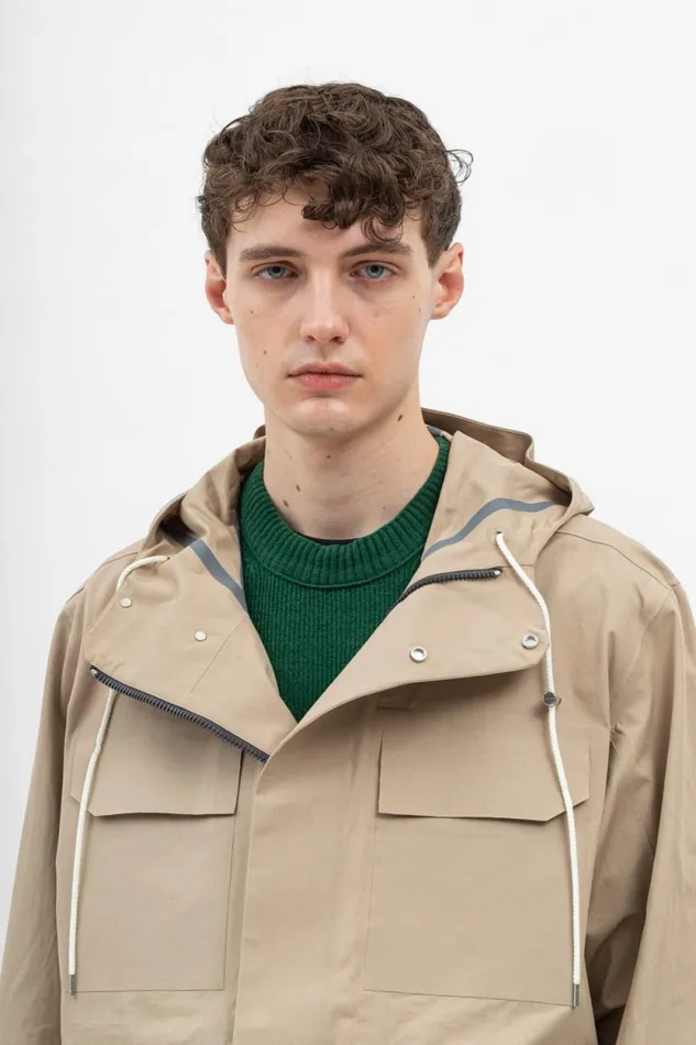 Men Nunk Rain Light Khaki Norse Projects Outerwear