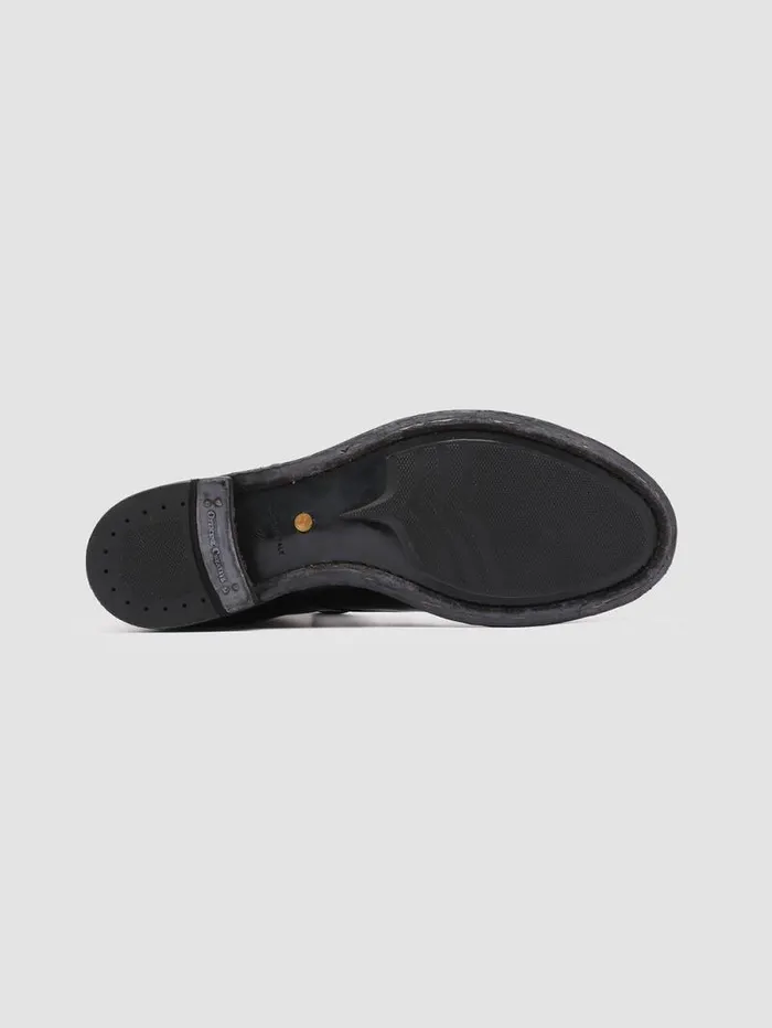 Men Officine Creative Footwear ANATOMIA 016 Black Leather Ankle Boots Men Officine Creative Footwear ANATOMIA 016 Black Leather Ankle Boots