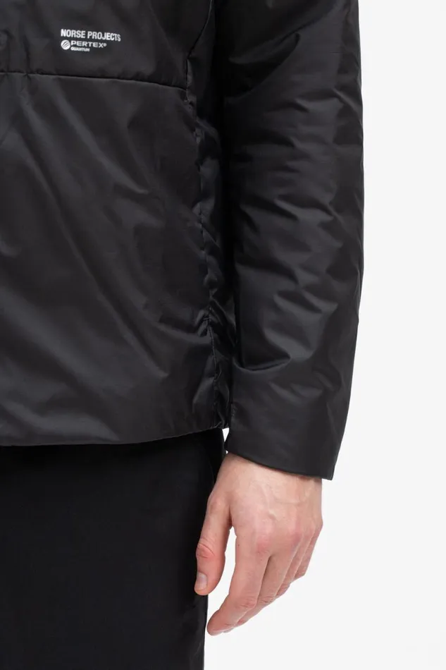 Men Osa Light Pertex Black Norse Projects Outerwear