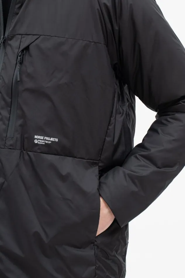 Men Osa Light Pertex Black Norse Projects Outerwear