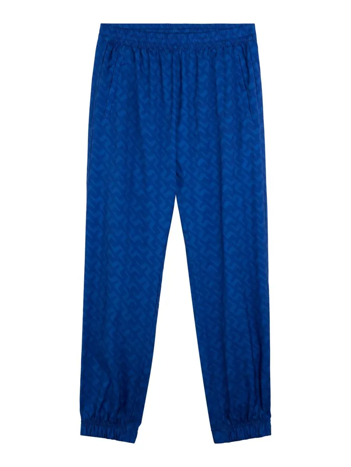 Men Petrus Print Pant Blue Painted Bridge JLindeberg Trousers Men Petrus Print Pant Blue Painted Bridge JLindeberg Trousers