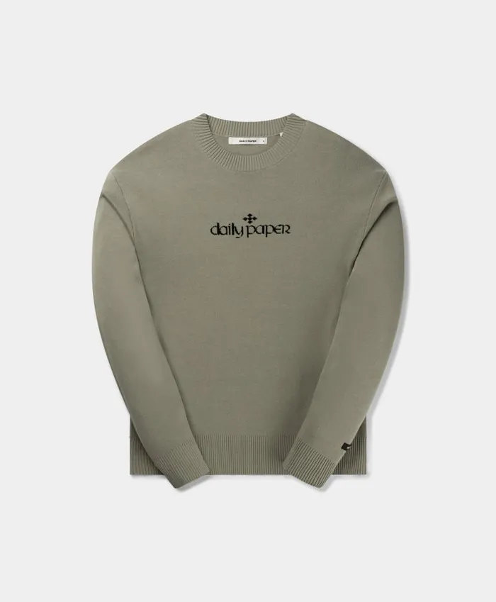 Men Shadow Green Forum Knit Sweater Daily Paper Knitwear