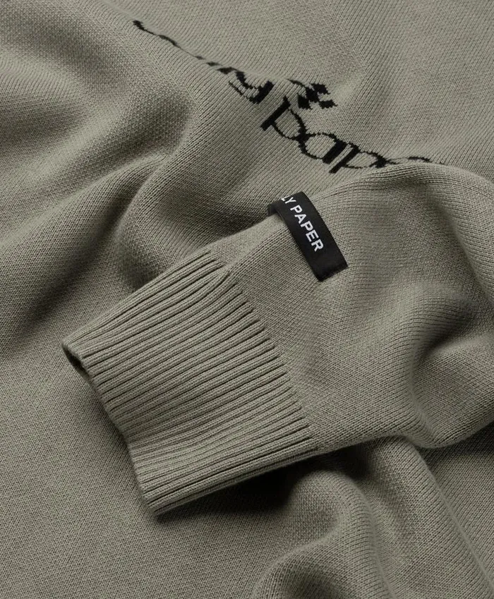 Men Shadow Green Forum Knit Sweater Daily Paper Knitwear Men Shadow Green Forum Knit Sweater Daily Paper Knitwear