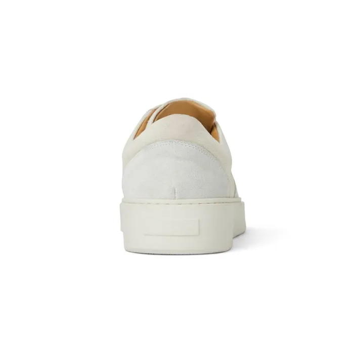 Men Sneakers Bruno Magli Darian Sneaker Off White Canvas