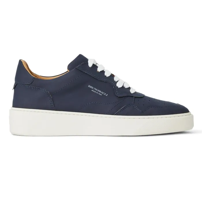Men Sneakers Bruno Magli Dezi Cup Sole SneakerNavy