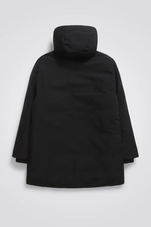 Men Stavanger Military Nylon Parka Black Norse Projects Outerwear