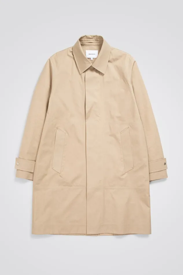 Men Thor Rain Light Khaki Norse Projects Outerwear