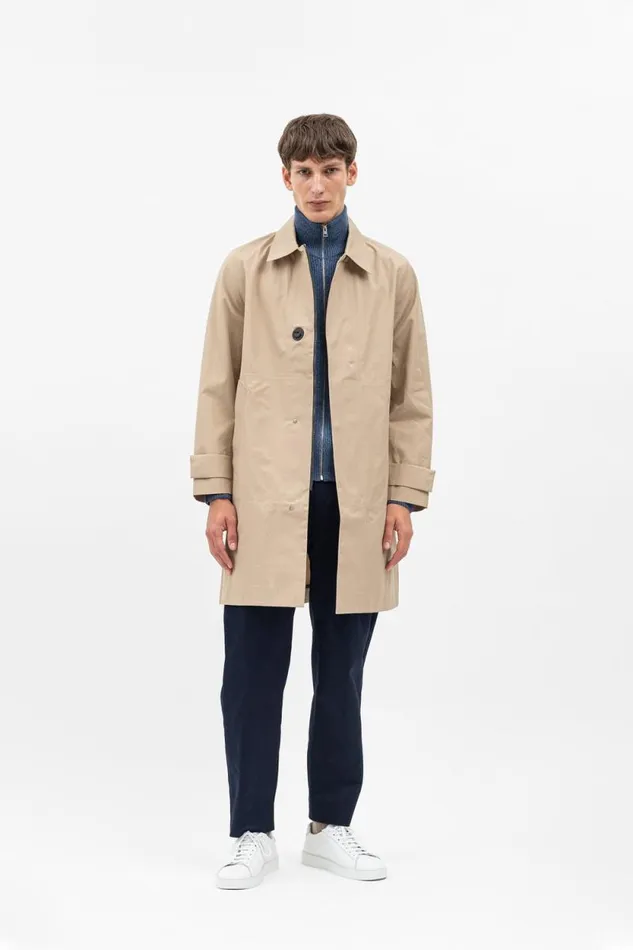 Men Thor Rain Light Khaki Norse Projects Outerwear