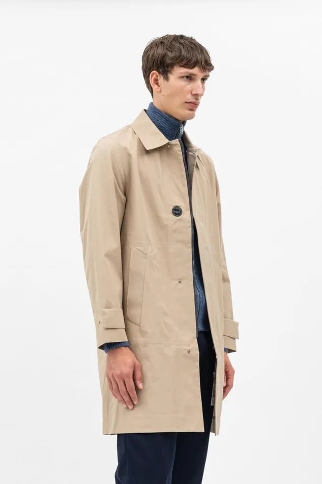 Men Thor Rain Light Khaki Norse Projects Outerwear
