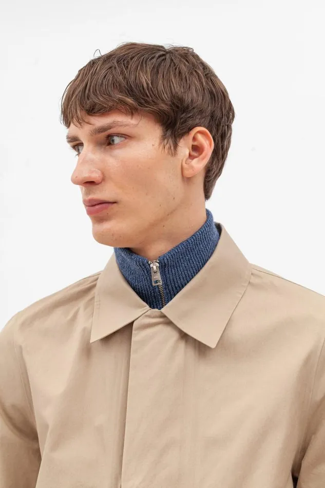 Men Thor Rain Light Khaki Norse Projects Outerwear