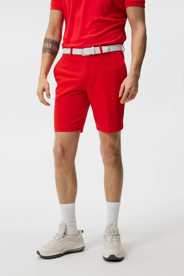 Men Vent Tight Shorts Fiery Red JLindeberg Shorts