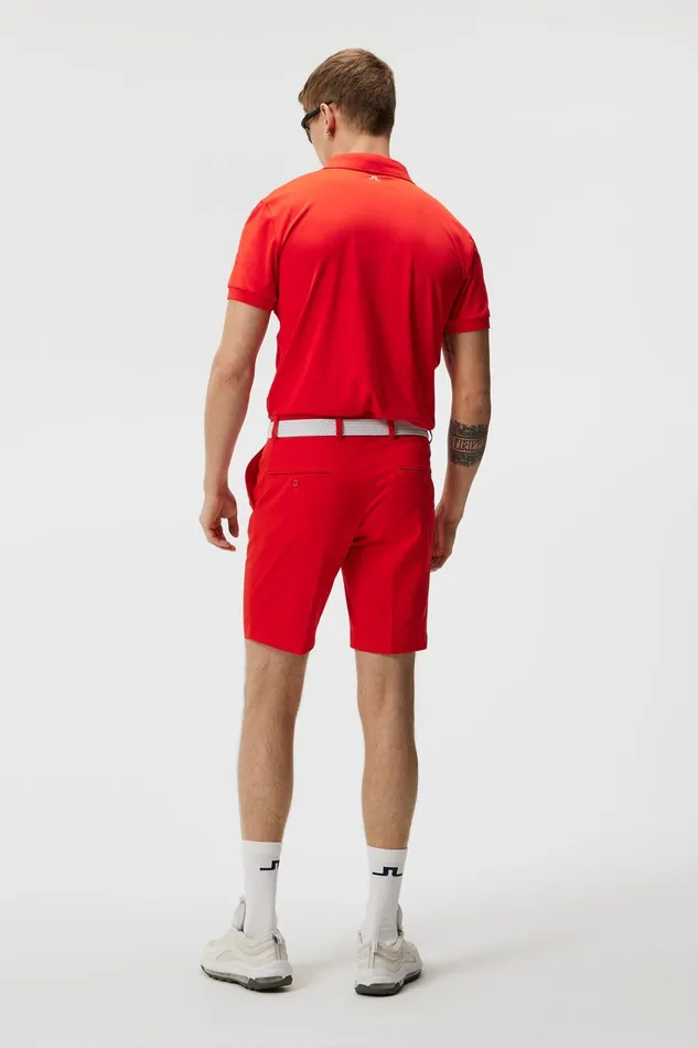 Men Vent Tight Shorts Fiery Red JLindeberg Shorts Men Vent Tight Shorts Fiery Red JLindeberg Shorts