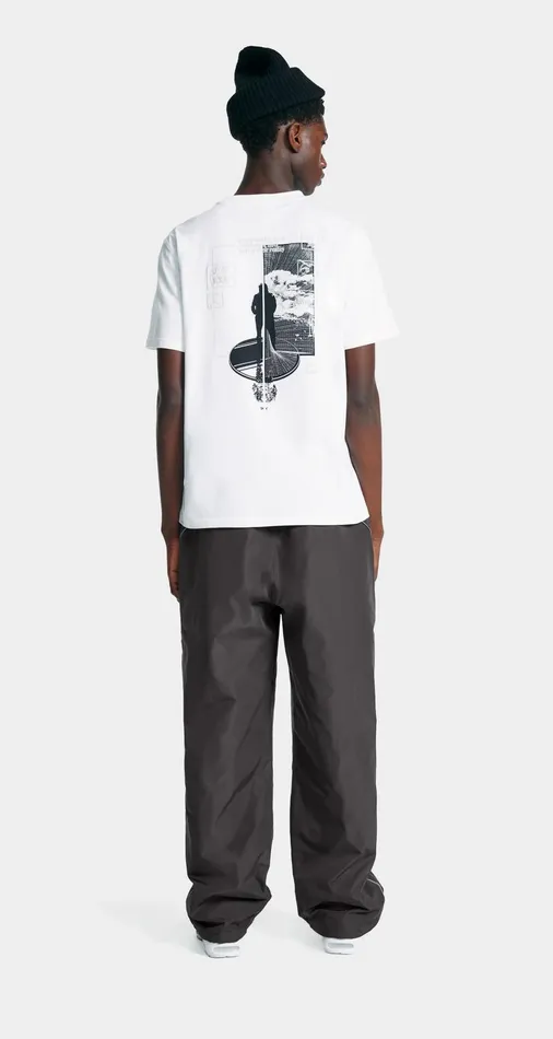 Men White Mirror TShirt Daily Paper TShirts Men White Mirror TShirt Daily Paper TShirts
