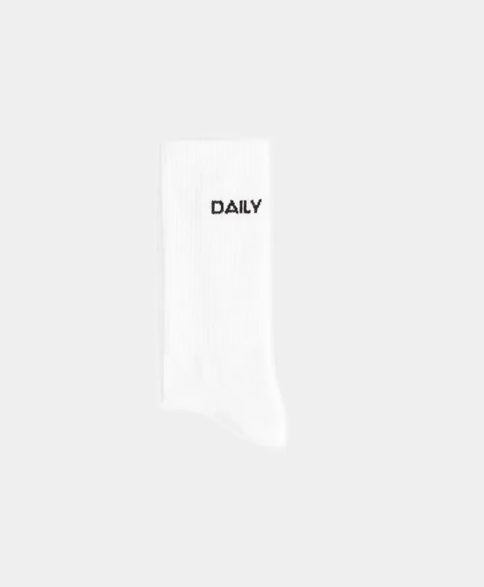 MenWomen White Black Etype Socks Daily Paper Socks