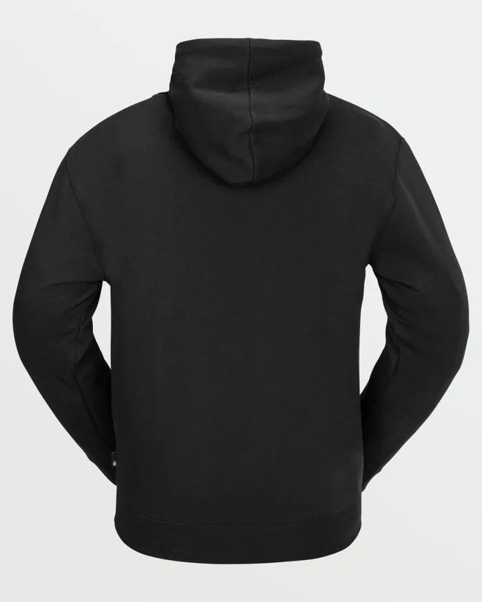 Mens Essential Hoodie 8211 Black Mens Volcom Layering