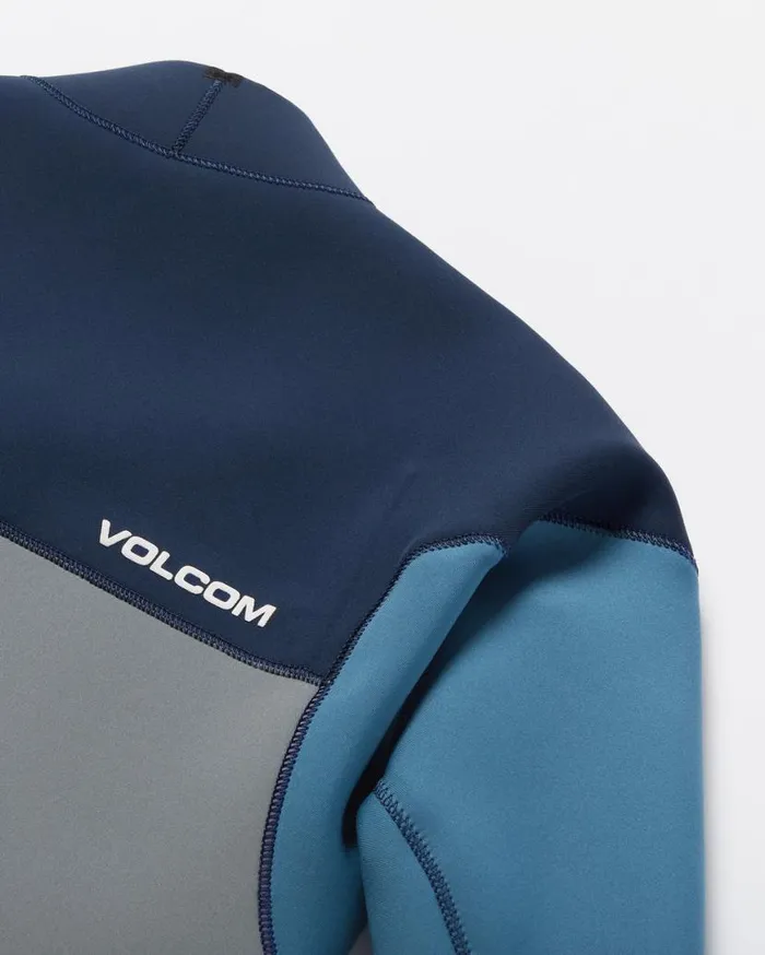 Mens Modulator 32mm Chest Zip Fullsuit 8211 Cruzer Blue Mens Volcom Wetsuits