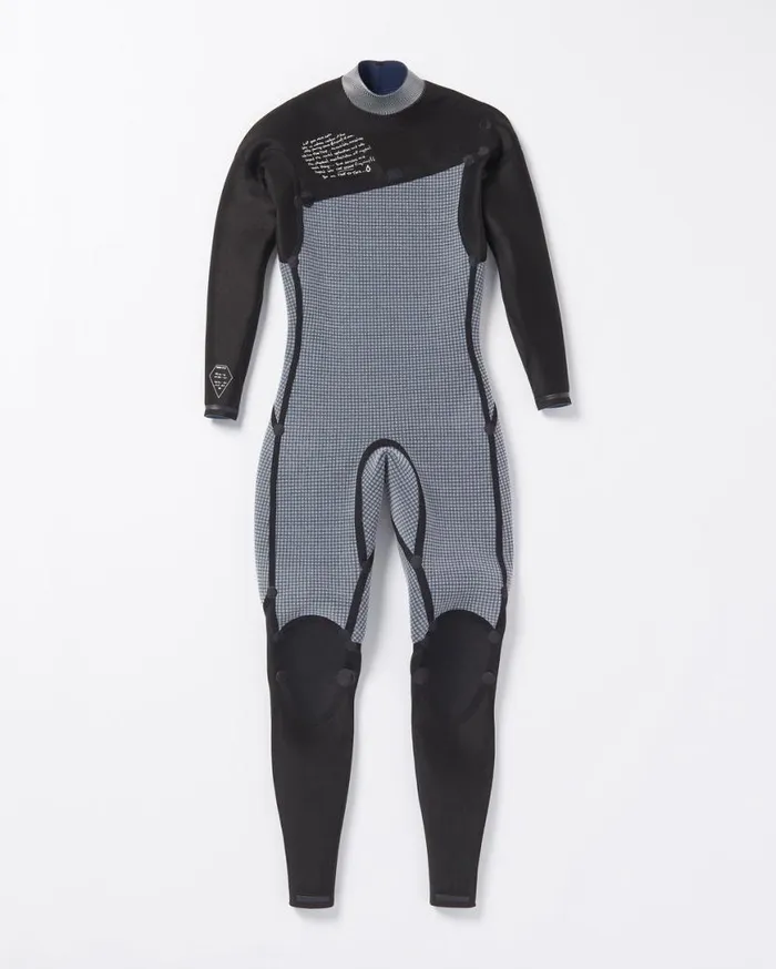 Mens Modulator 32mm Chest Zip Fullsuit 8211 Cruzer Blue Mens Volcom Wetsuits