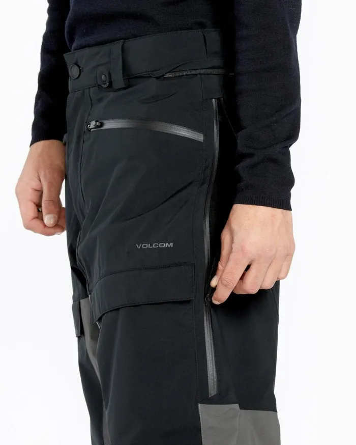 Mens Rnge Stretch GoreTex Pants 8211 Black Mens Volcom Pants