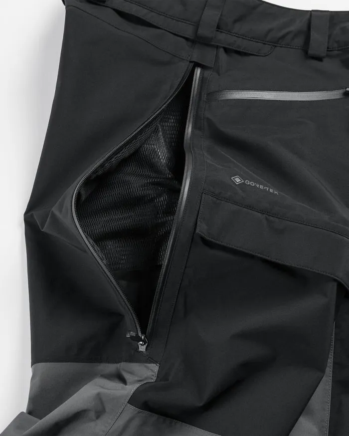 Mens Rnge Stretch GoreTex Pants 8211 Black Mens Volcom Pants