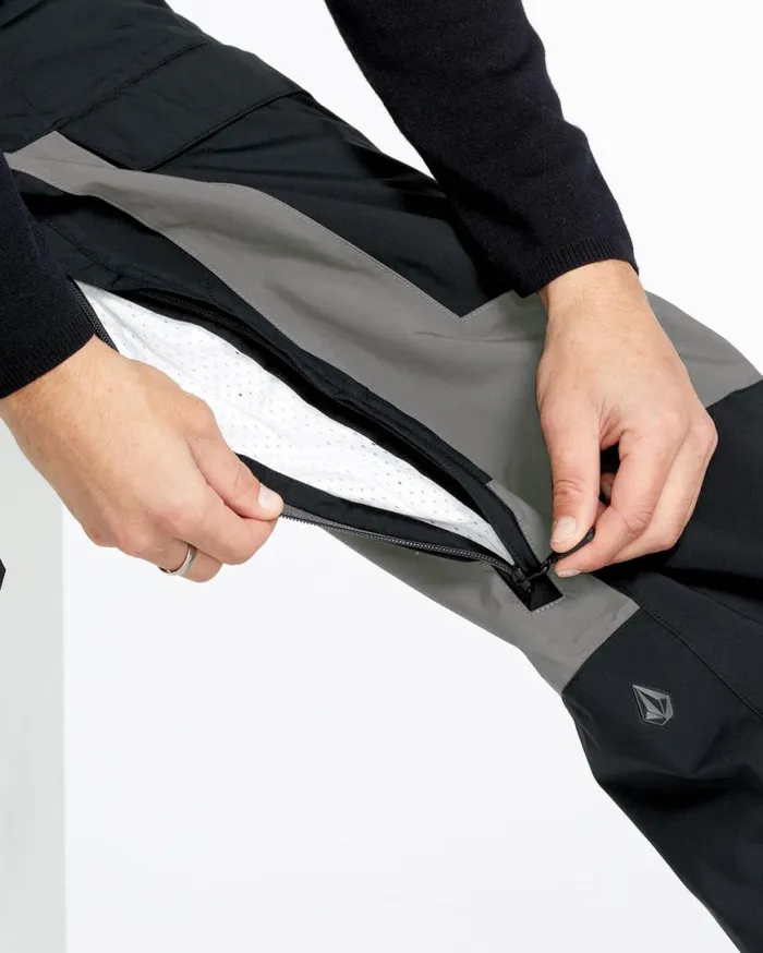 Mens Rnge Stretch GoreTex Pants 8211 Black Mens Volcom Pants