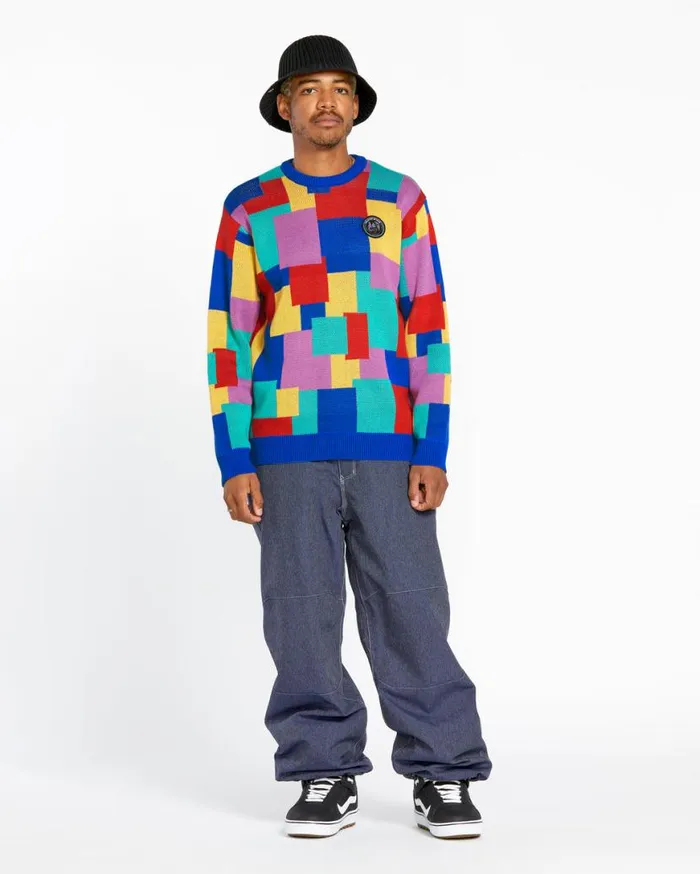 Mens Snow Billow Pants 8211 Dark Denim Mens Volcom Pants