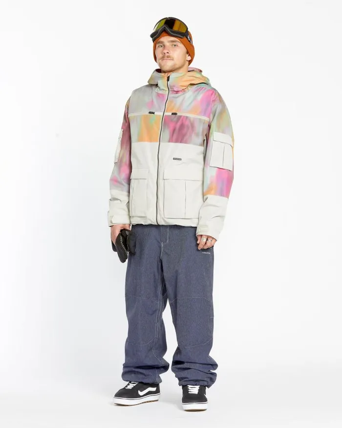 Mens Snow Billow Pants 8211 Dark Denim Mens Volcom Pants