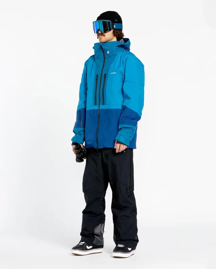 Mens Tds Infrared GoreTex Jacket 8211 Light Blue Mens Volcom Jackets