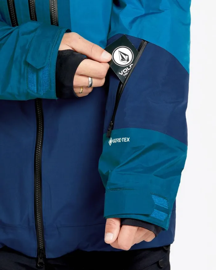 Mens Tds Infrared GoreTex Jacket 8211 Light Blue Mens Volcom Jackets