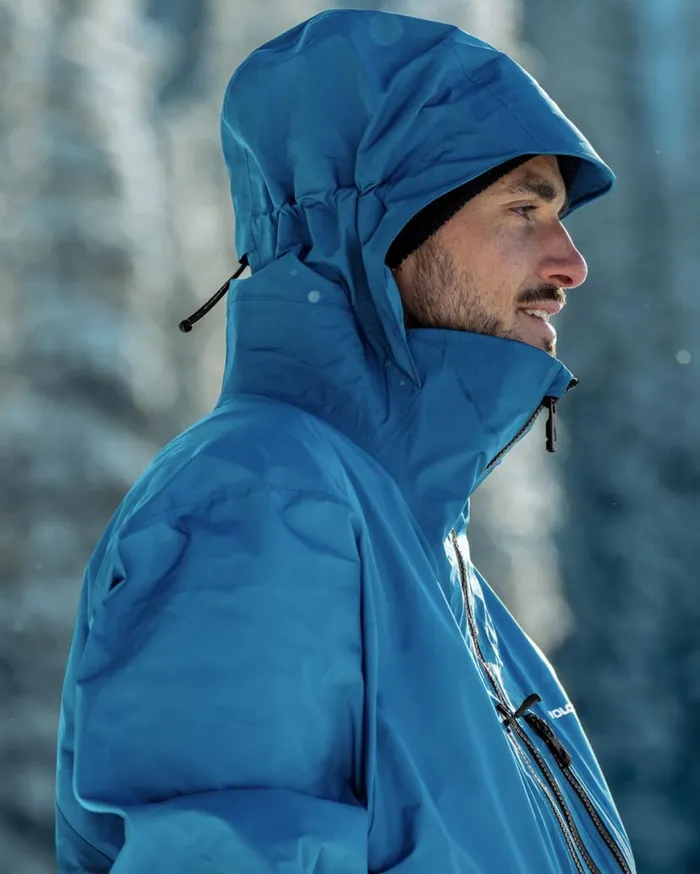 Mens Tds Infrared GoreTex Jacket 8211 Light Blue Mens Volcom Jackets