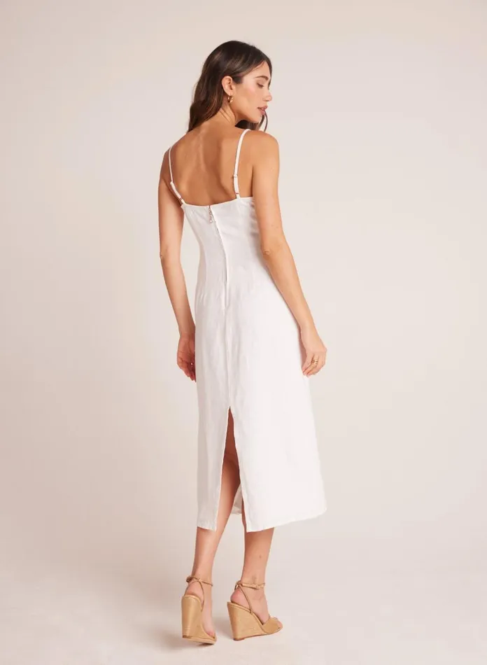 Midi Dresses Women Bella Dahl Fitted Cami Midi Dress 8211 White
