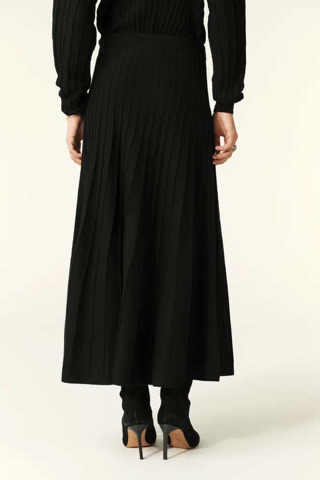 Midi Skirt Jada Black Women Baandsh Skirts and Shorts