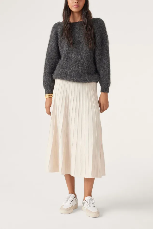 Midi Skirt Jada Black Women Baandsh Skirts and Shorts