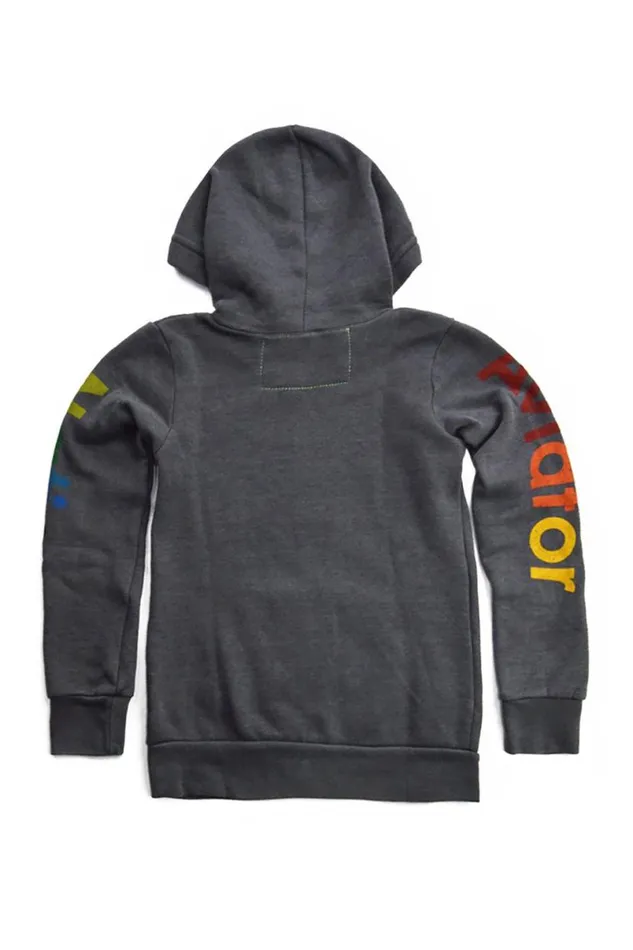 Mill Valley Zip Hoodie 8211 Vintage Charcoal Kids Aviator Nation Hoodies
