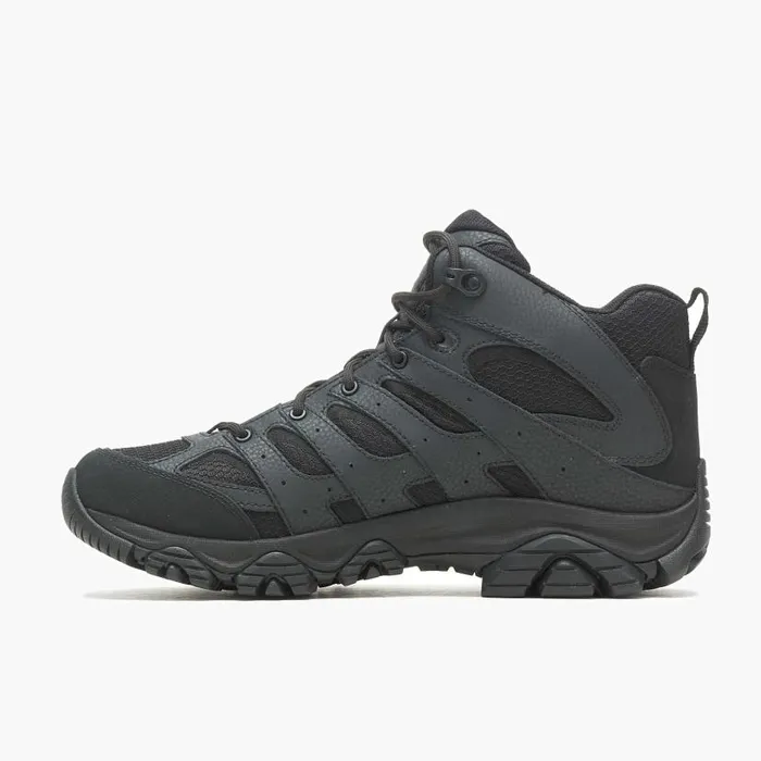 Moab 3 Mid Tactical Waterproof Wide Width Black Men Merrell Boots Moab 3 Mid Tactical Waterproof Wide Width Black Men Merrell Boots
