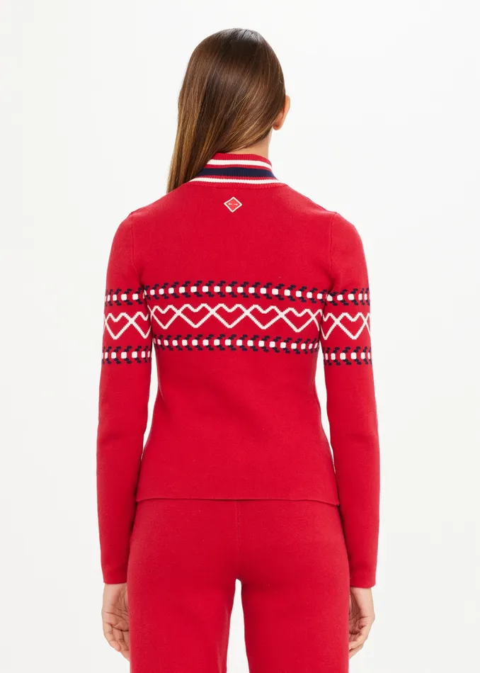 MONTEROSA BLANCHE HALF ZIP Jackets and Coats THE UPSIDE Women