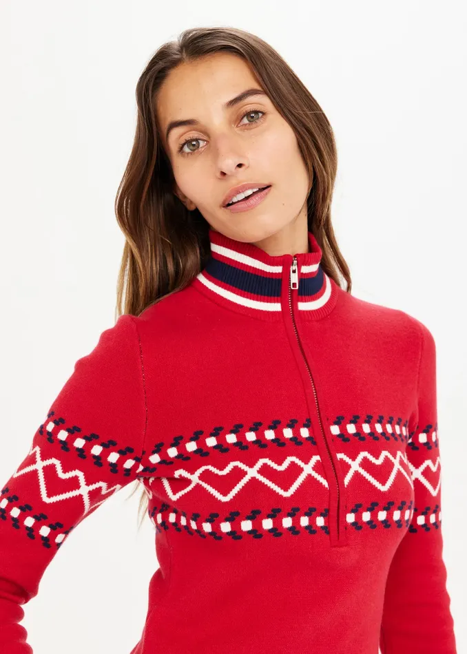 MONTEROSA BLANCHE HALF ZIP Jackets and Coats THE UPSIDE Women