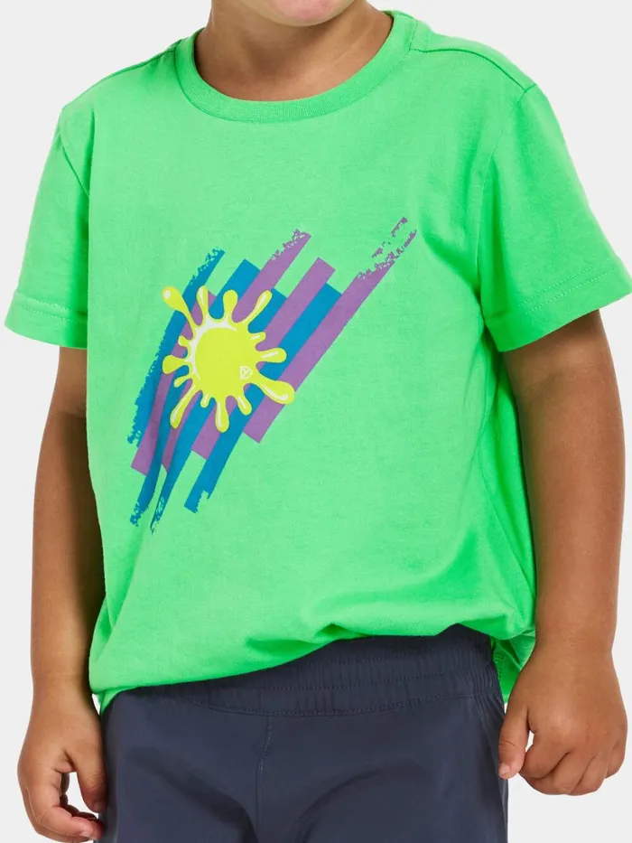 Mynta Kids039 Logo Tshirt Frog Green Kids Didriksons Sweaters and Tshirts